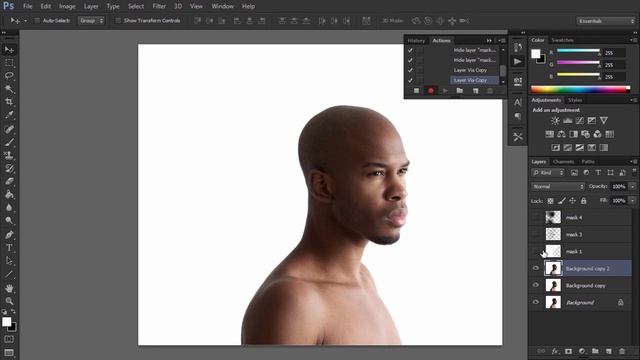 How to Create a Smoke Effect Photoshop Action | Photoshop Tutorial смотреть онлайн