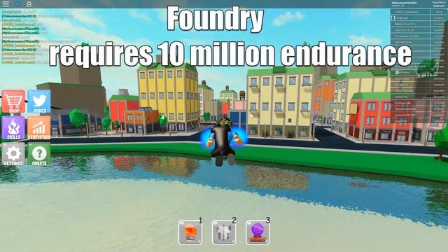 All body endurance places+all working codes | Roblox Power simulator смотреть онлайн