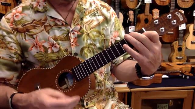 "Somewhere Over the Rainbow" on Kiwaya 100th Anniv Cherry Wood Concert #3917 @ Ukulele Mania, Toky смотреть онлайн