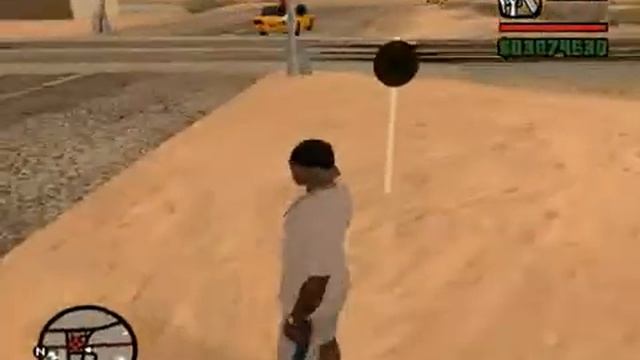 GTA San Andreas *(Пасхалка №5) (Загадочный дорожный знак) смотреть онлайн