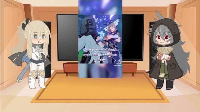 Jean and Razor react to Lisa // Genshin impact смотреть онлайн