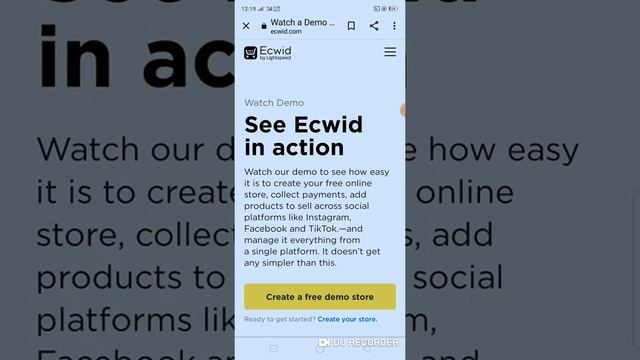 online registration in See Ecwid in action смотреть онлайн