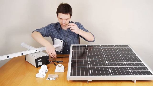Подготовка к работе и сборка комплекта TopSolar 