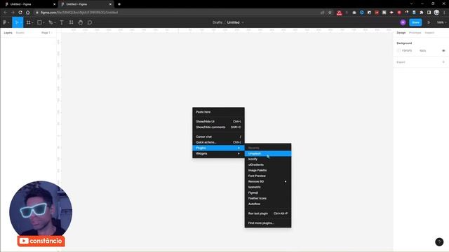 Um dos Melhores Plugins do FIGMA [ Imagens em Alta Resolução ] Unsplash смотреть онлайн