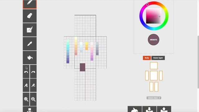 HD ROSALINA Minecraft Skin VOICEOVER Process! (Speedpaint + Download) смотреть онлайн
