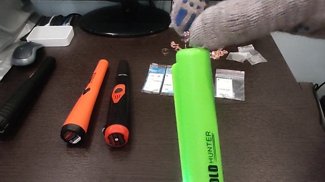 Тест пинпоинтеров Gold hunter, Garrett, Сфинкс 3 на разных украшениях. смотреть онлайн