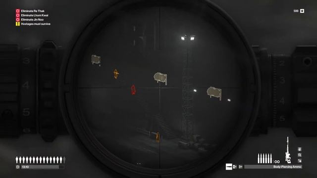 HANTU PORT - HITMAN 2 Sniper Assassin Gameplay смотреть онлайн