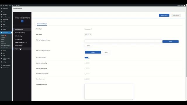 Doors Wordpress Theme Install смотреть онлайн
