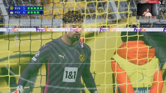 FC 24 | Borussia Dortmund vs PSV🔥| Penalty Shootout | PC Gameplay [2K 60FPS] смотреть онлайн