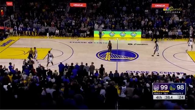 Explain: Klay Thompson, Draymond, and Gary Payton II counter the Kings blitz of Steph Curry смотреть онлайн