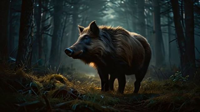 Лесной кабан!!! - Рок пародия на " Лесной олень" (Ai Rock) (Udio Ai) (Нейроклип) смотреть онлайн