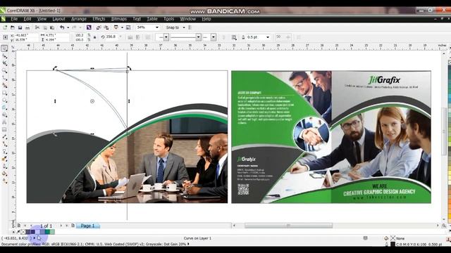 amazing tips and tricks making brochure design- Learn corelDRAW with Ahsan Sabri смотреть онлайн