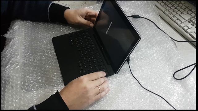 Lenovo ideapad Miix 300-10iby, Как войти в БИОС, установить Windows, установить драйвера. смотреть онлайн