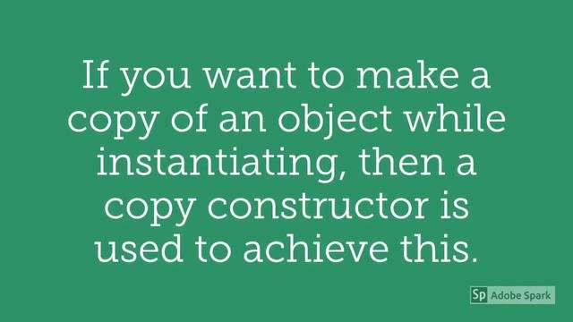 What is copy constructor in Java смотреть онлайн