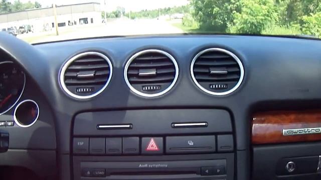 2009 Audi A4 Convertible Video Test Drive смотреть онлайн