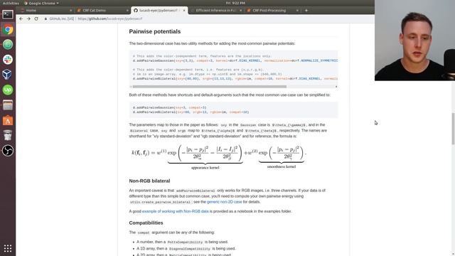 Conditional Random Fields - Custom Semantic Segmentation p.9 смотреть онлайн