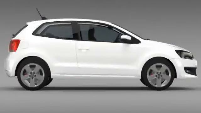 3D Model of Volkswagen Polo 3d 2009-2013 Review смотреть онлайн