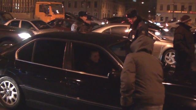 Автопробег 12 декабря в Москве смотреть онлайн