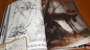 Evil Book Asmr sounds page artbook no talking