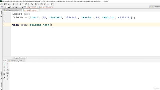 004 JSON Data Serialization смотреть онлайн