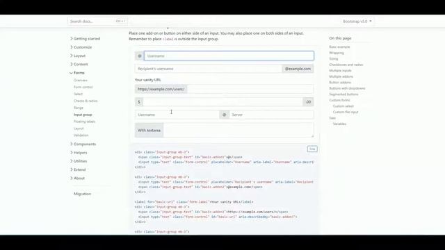 Bootstrap 5 Course - Chapter 3 - Forms Control - Input Group - In UrduHindi смотреть онлайн