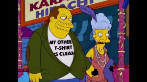 Птицу ЕМъ - старая подруга - Simpsons clip