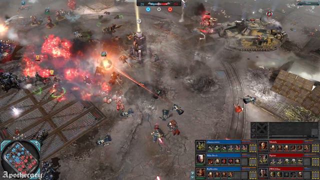 МЕГА Эпичное Сражение, с Супер Юнитами и Ультами|Warhammer40000 Dawn Of War 2 Retribution|#77