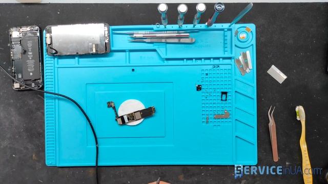 Замена аудио кодека, ремонт, разборка iPhone 7 CS42L71 U3101 338S00105 audio codec replacement смотреть онлайн