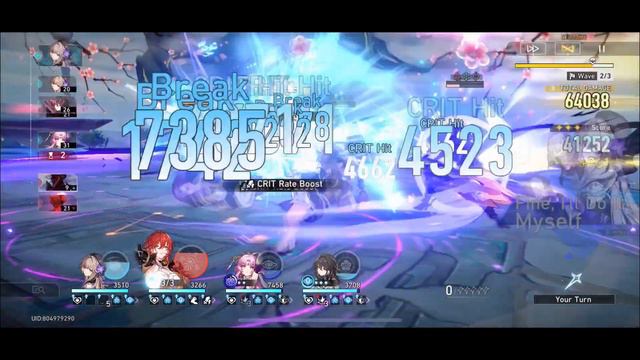 Herta & Himeko 60k Pure Fiction 4 (Auto Guide) | Tales of Tethered Bird | Honkai: Star Rail смотреть онлайн