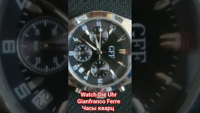 Watch Die Uhr Gianfranco Ferre Часы кварц ЯПОНИЯ механизм. 80 - 100 Долларов. смотреть онлайн