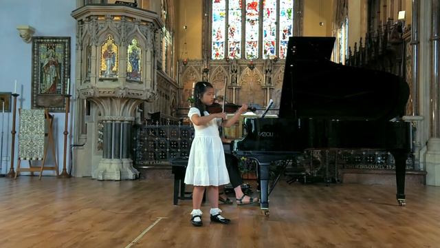 Eva Sui - J.B. Accolay: "Violin Concerto in A Minor, No.1, Allegro Moderato смотреть онлайн