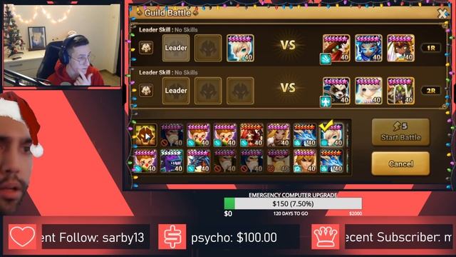 BARBARIC KING SHOWCASE (completely went wrong)┃Summoners War G3 Guild War смотреть онлайн