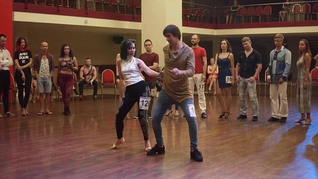 Zouk Jack & Jill Novice Jam At Russian Zouk Congress 2018