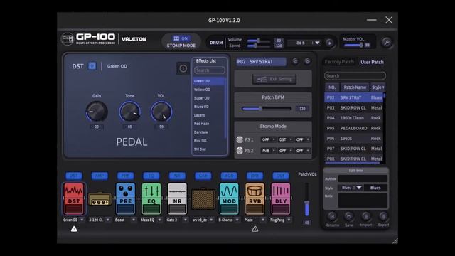 SRV Tone For Valeton GP-100 #valetongp100 #Valeton #SRV #Fender #Texas