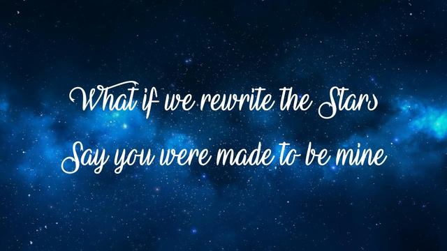 Zendaya- Rewrite The Stars (lyrics)(Acoustic Version) (from The Greatest Showman)