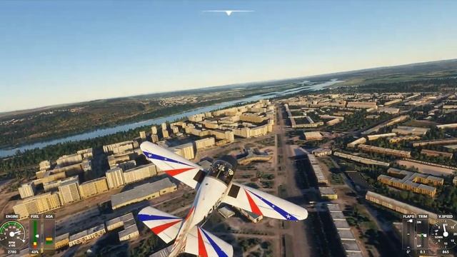Microsoft Flight Simulator 2020: Новокузнецк (NOZ -ЦЕНТР - МРАССУ - МЕЖДУРЕЧЕНСК - ЮГУС) смотреть онлайн