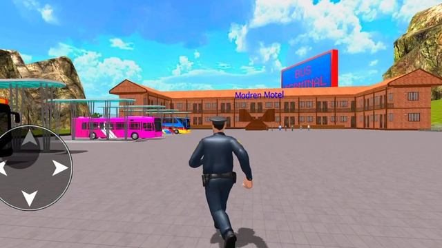Offroad Coach Bus Driving 3D | City Bus Driving Simulator - Android Gameplay смотреть онлайн