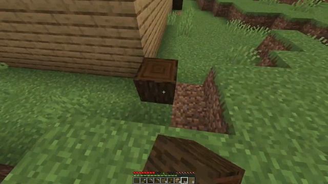 Building my starter survival house in Minecraft Java смотреть онлайн
