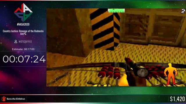 NASA 2020 : Country Justice: Revenge of the Rednecks - Any% by HotCoffee смотреть онлайн