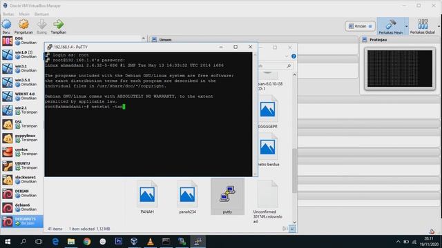 instal debian 6 + lamp + wordpress(Ahmad Dani 18425021) смотреть онлайн