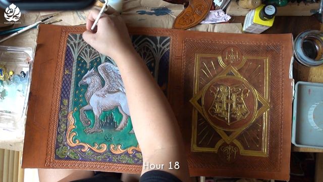Hand Crafting the Hogwarts Legacy Field Guide смотреть онлайн