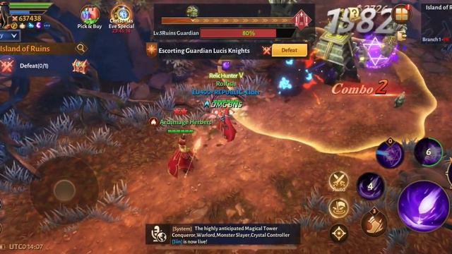 Island Of Ruins - Ruins Guardian Luna - Dungeon Hunter 6 Play On Iphone 15 Pro Max смотреть онлайн