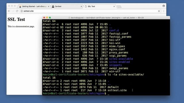 4. Install a SSL Certificate with Let's Encrypt смотреть онлайн