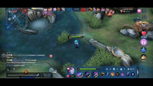 КАК ИГРАЕТ ТОП 1 МИРА СЕЛЕНА РЯЛЬНО ЛИ МОЖЕТ БЫТЬ НИЧЬЯ В MOBILE LEGENDS смотреть онлайн