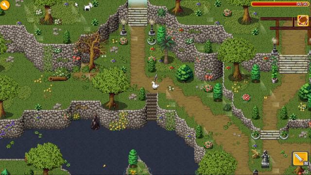 Make an Untitled Goose Game using Behaviors in RPG Playground смотреть онлайн