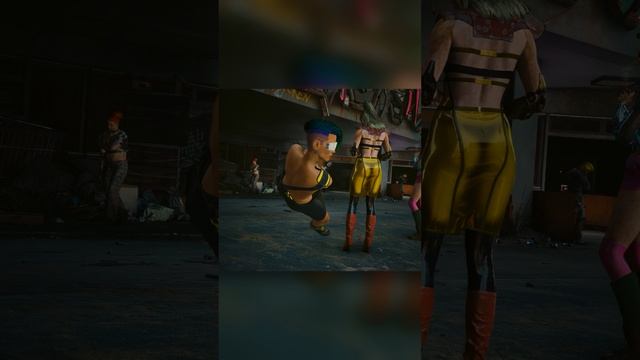 Офигенные наряды у самок из Cyberpunk 2077 смотреть онлайн