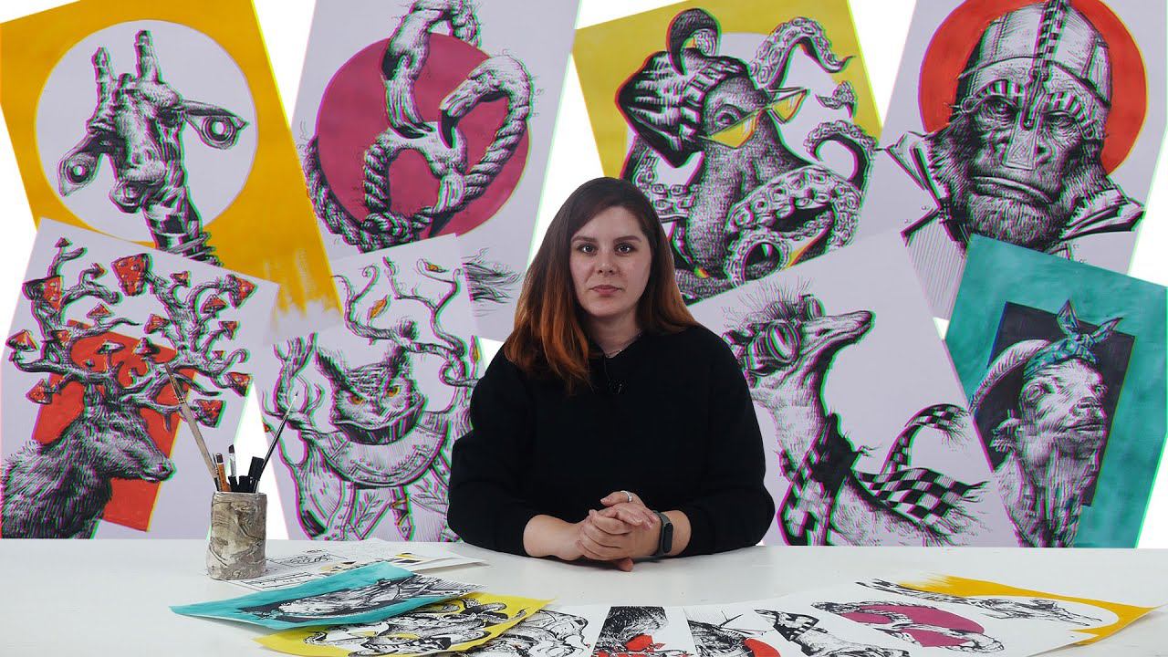 О курсе «Современная иллюстрация: анималистика» смотреть онлайн