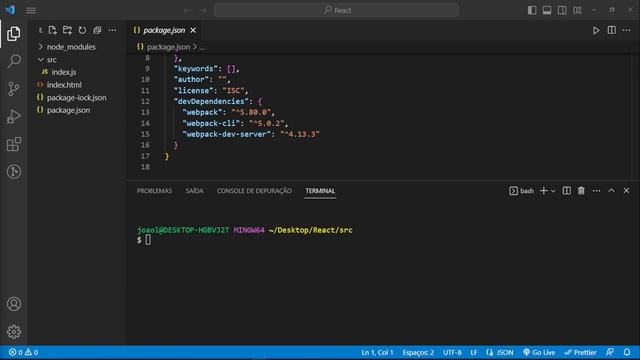 WEBPACK E BABEL 1 | REACT.JS PT-04 смотреть онлайн
