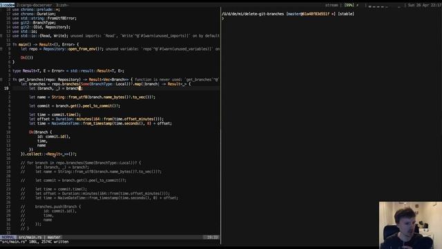 Educational Rust live coding - Building a git CLI смотреть онлайн