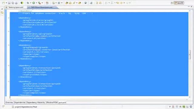 Java Spring - MVC Music Store -6-POM.m4v смотреть онлайн